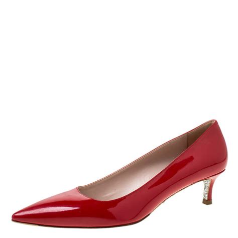 miu miu patent leather pumps sparkle sole